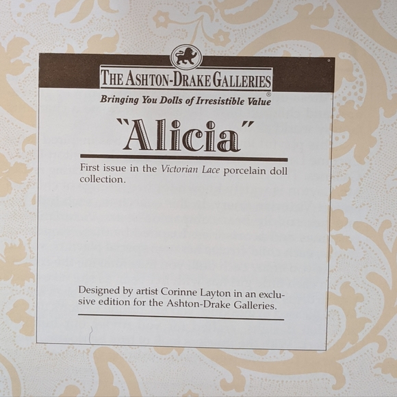 Victorian Lace Collection by Mary Stevens. Alicia - Picture 10 of 16